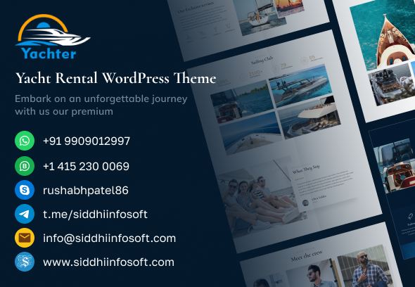 Yachter - Yacht and Boat Rental Service WordPress Theme - 9