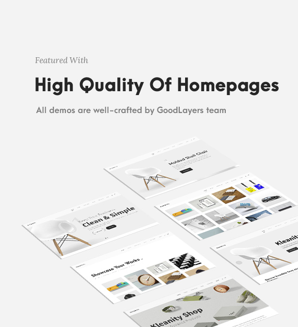 Kleanity - Minimalist WordPress Theme / Creative Portfolio - 8