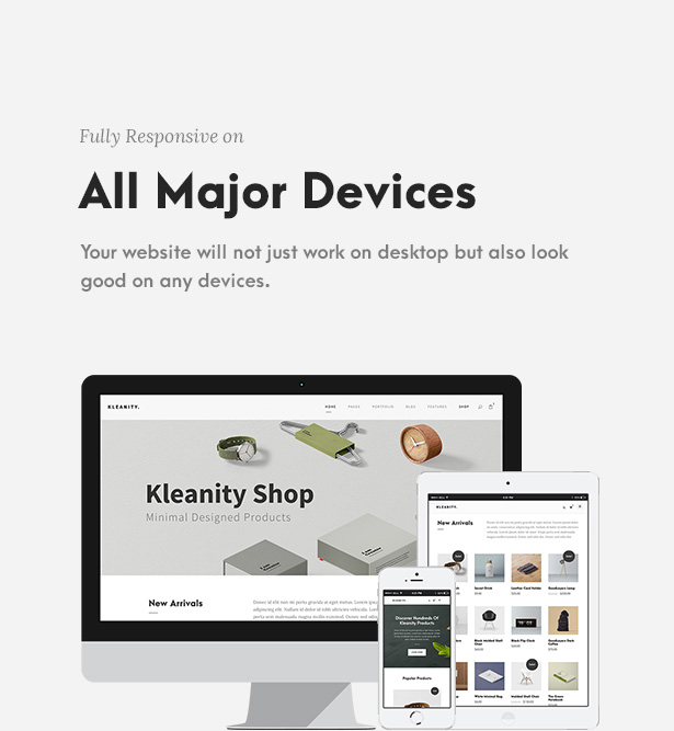 Kleanity - Minimalist WordPress Theme / Creative Portfolio - 11