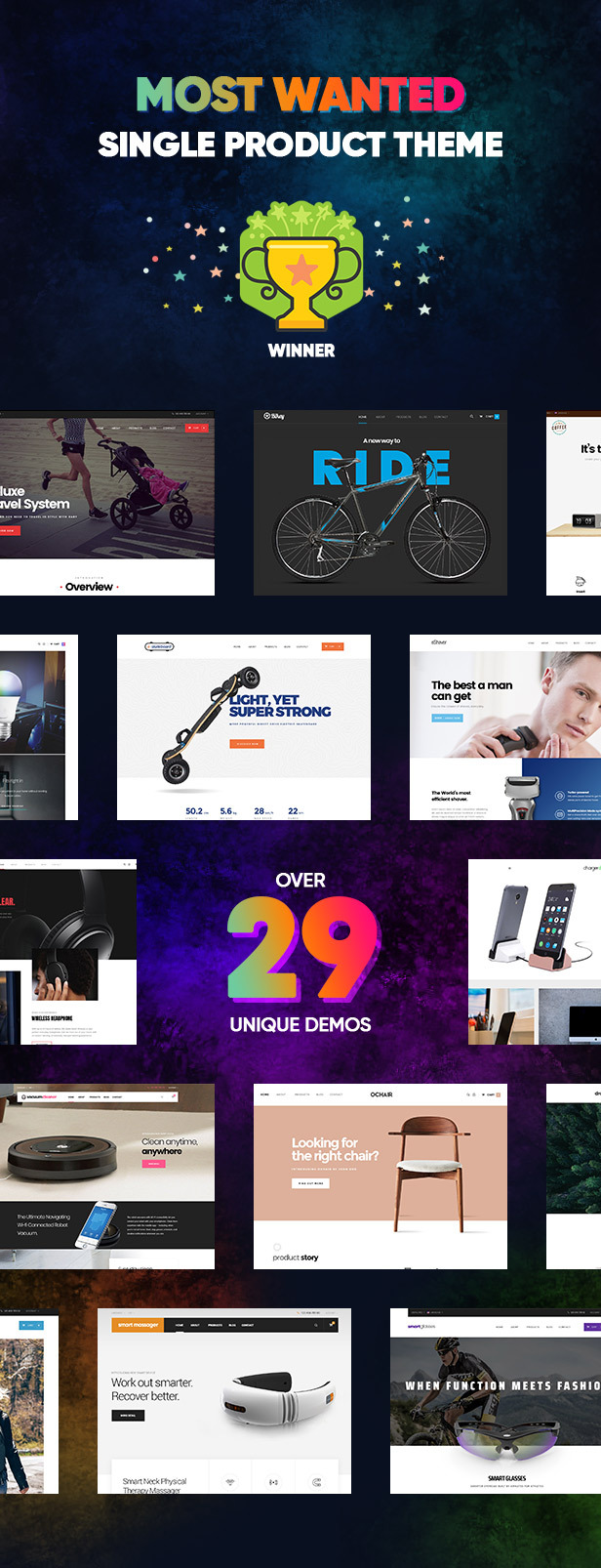 Strollik - Thème WordPress WooCommerce pour produit unique - Accueil