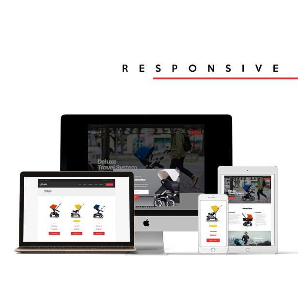 Strollik - Thème WordPress Woocommerce pour produit unique - Design réactif