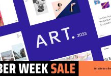 ART – Thème Portfolio ART Theme Portfolio