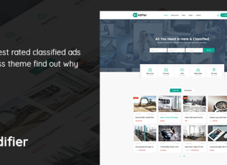 Adifier Theme WordPress dannonces classees