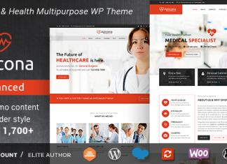 Apicona Theme WordPress de sante et de medecine