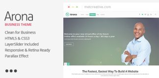 Arona Theme de Business Creatif