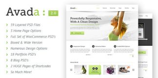 Avada PSD en francais