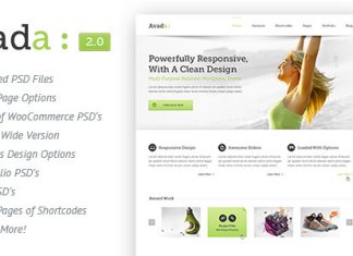 Avada PSD en francais