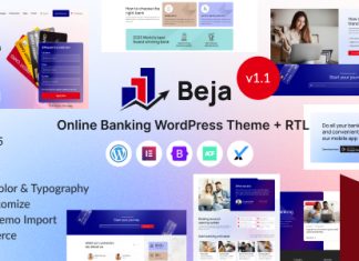 Beja Theme WordPress pour la banque la finance et
