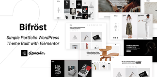 Bifrost Theme WordPress Simple Elementor