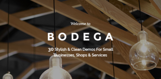 Bodega Theme pour petite entreprise