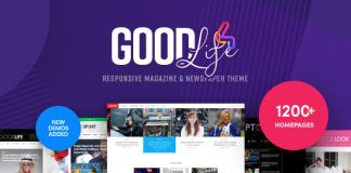 Bonne vie theme WordPress Magazine Newspaper