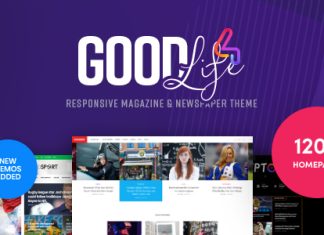 Bonne vie theme WordPress Magazine Newspaper
