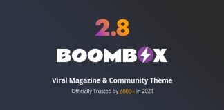 BoomBox — Theme WordPress de magazine viral