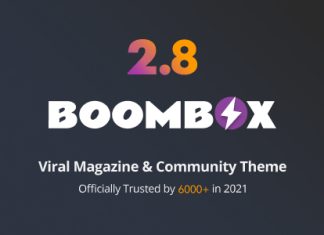 BoomBox — Theme WordPress de magazine viral