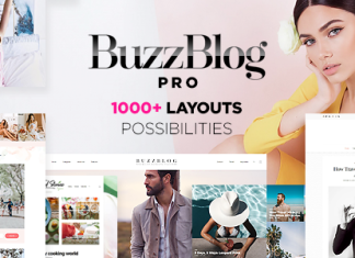 Buzz Theme WordPress de blog et magazine sur le