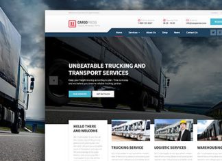 CargoPress Logistique entrepot et transport WP