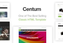 Centum – Modèle HTML Responsive Centum Modele HTML Responsive