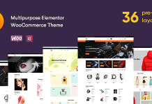 Cerato Theme polyvalent Elementor WooCommerce