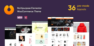 Cerato Theme polyvalent Elementor WooCommerce