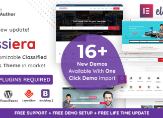 Classiera Theme WordPress dannonces classees