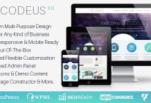 Codeus Theme WordPress Responsive Polyvalent