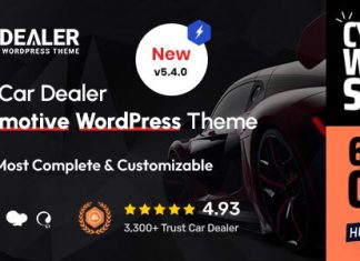 Concessionnaire automobile Theme WordPress reactif pour lautomobile