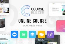 Constructeur de cours Theme WordPress de cours en ligne