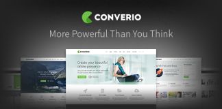 Converio Theme WordPress polyvalent responsive