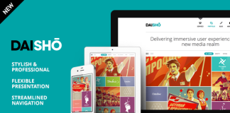 Daisho Theme Portfolio WordPress Flexible