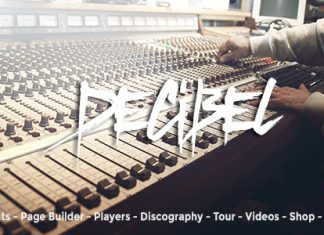 Decibel Theme professionnel de musique WordPress