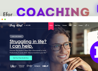 Efor theme WordPress pour coaching et cours en ligne