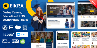 Eikra Theme WordPress pour leducation
