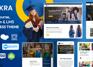 Eikra Theme WordPress pour leducation