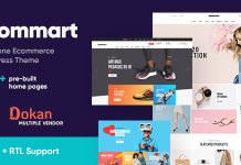 Ekommart – Thème WordPress eCommerce tout-en-un Ekommart Theme WordPress eCommerce tout en un