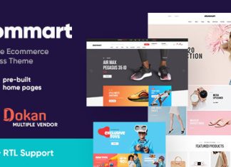 Ekommart Theme WordPress eCommerce tout en un