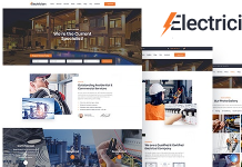 Electricien Theme WordPress pour les services delectricite