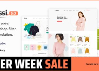 Elessi Theme WordPress AJAX WooCommerce avec support RTL