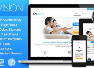 Envision Theme multi usage reactif a retine