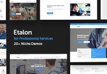 Etalon Theme Multi Concept pour les Services Professionnels