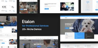 Etalon Theme Multi Concept pour les Services Professionnels