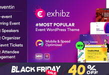 Exhibz | Thème WordPress de conférence événementielle Exhibz Theme WordPress de conference evenementielle