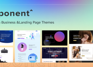 Exposant Theme WordPress Moderne Polyvalent pour Entreprise