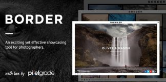 FRONTIERE Un charmant theme WordPress de photographie