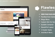 Flawless Theme WordPress polyvalent et responsive
