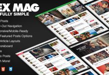 Flex Mag – Thème d’actualités WordPress Responsive Flex Mag Theme dactualites WordPress Responsive