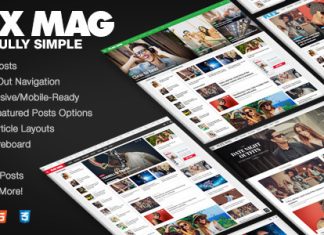 Flex Mag Theme dactualites WordPress Responsive