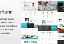 Fortuna Theme WordPress Polyvalent Reactif