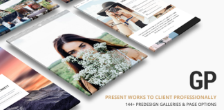 Grand Photographie WordPress
