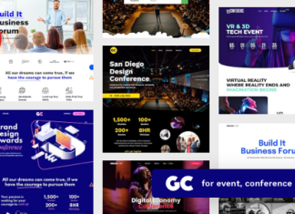 Grande Conference Evenement WordPress