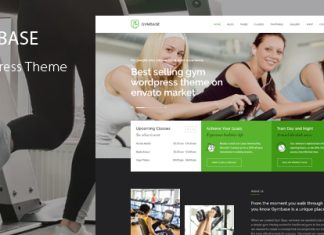GymBase Theme WordPress pour la salle de sport et